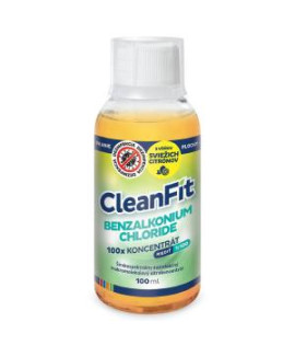 Cleanfit ultrakoncentrát - Benzalkonium Chloride dezinfekčný 100 ml 