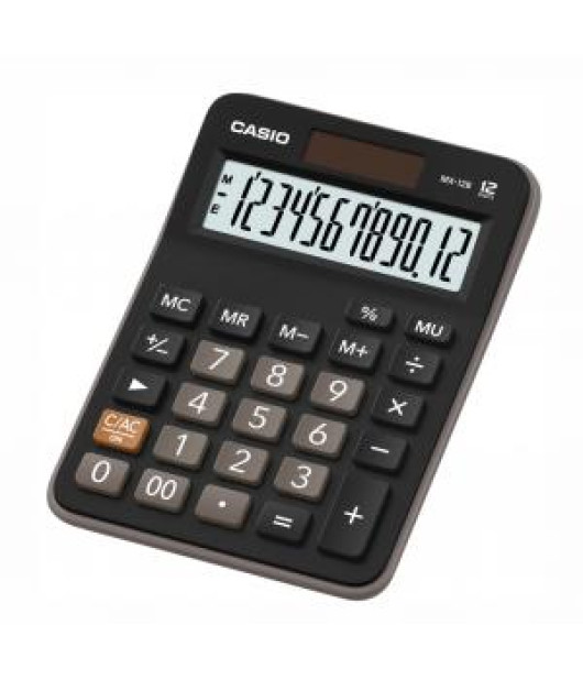 Kalkulačka Casio MX-12B stolová čierna 