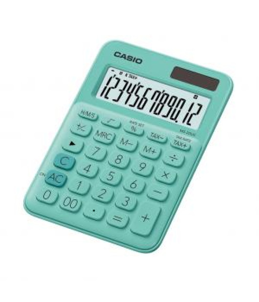 Kalkulačka Casio MS-20UC zelená 
