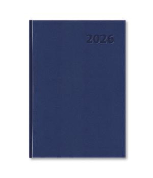 Diár týždenný B5 16,5 x 24,5 cm Manager 2026 - tmavomodrý 