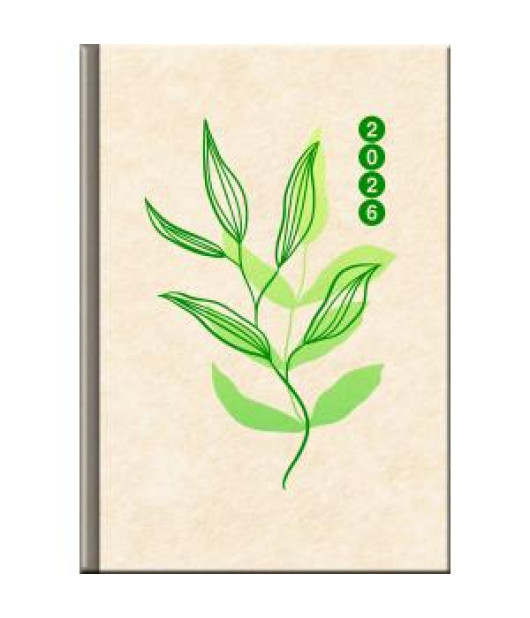 Diár týždenný FSC A5 14,2x20,4 cm - EKO 2026 