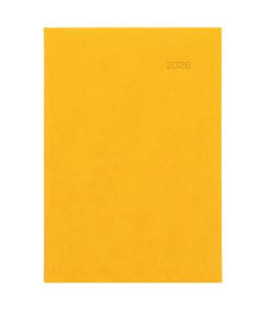 Diár Viva denný A5 14,8 x 21 cm žltý 2026 