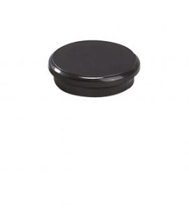 Magnet 24 mm čierny 10 ks 
