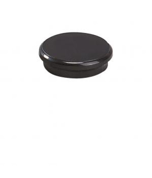 Magnet 24 mm čierny 10 ks 
