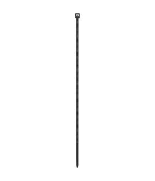 Sťahovacia páska na káble DONAU TECH 150x2.5mm, 100ks, čierna 