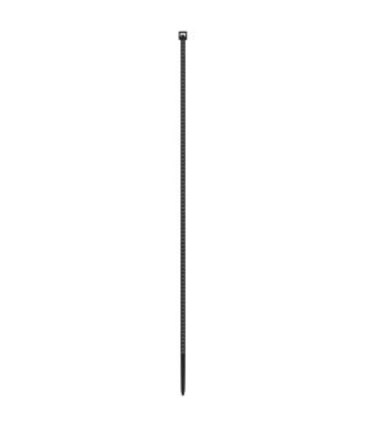 Sťahovacia páska na káble DONAU TECH 200x2.5mm, 100ks, čierna 