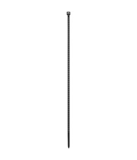 Sťahovacia páska na káble DONAU TECH 250x3.6mm, 100ks, čierna 