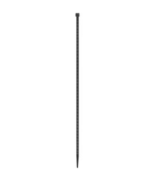 Sťahovacia páska na káble DONAU TECH 300x4.8mm, 100ks, čierna 