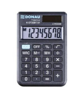 Kalkulačka Donau Tech K-DT2081 čierna 