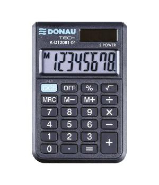 Kalkulačka Donau Tech K-DT2081 čierna 