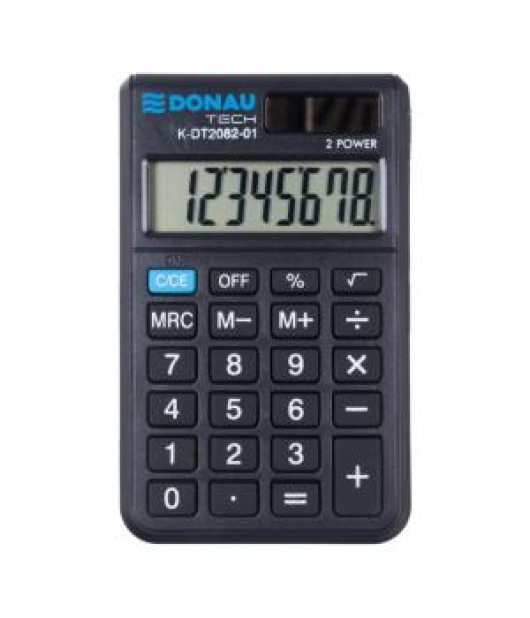 Kalkulačka Donau Tech K-DT2082 čierna 