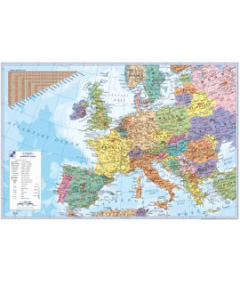 Podložka na stôl KARTON PP s mapou Európy 40x60cm 