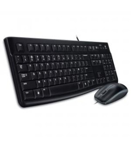 Klávesnica Logitech MK 120, USB, SK/CZ + optická myš 
