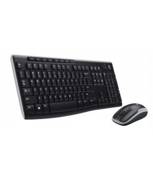 Bezdrôtový set klávesnica Logitech MK 270 + myš, optický, USB, CZ/SK 