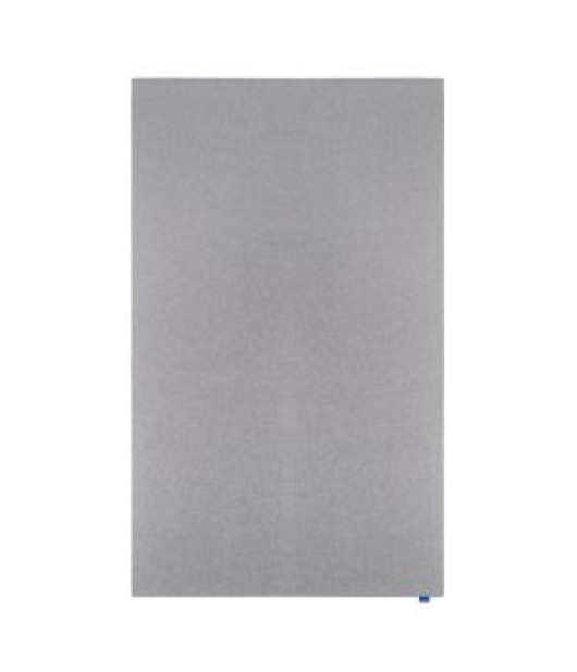Textilná akustická napichovacia nástenka WALL-UP verikálna 200x119,5 cm tichá sivá 
