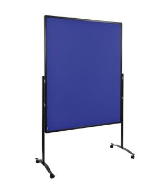 Moderačná tabuľa plstená 150x120 cm PREMIUM PLUS tmavomodrá 