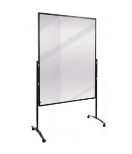 Moderačná predeľovacia tabuľa PREMIUM PLUS 150x120cm transparentná 