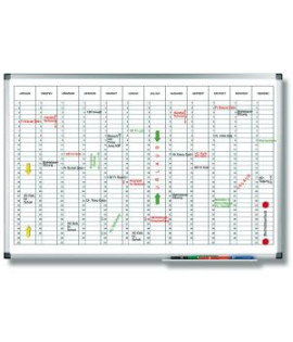 Plánovacia tabuľa ročná PREMIUM vertikálna 60x90 cm 