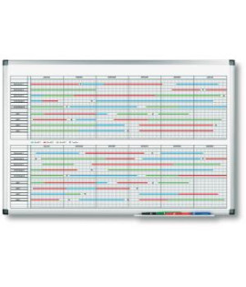 Plánovacia tabuľa PREMIUM na dlhodobé projekty 60x90 cm 