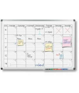 Plánovacia tabuľa univerzálna PREMIUM 60x90 cm 
