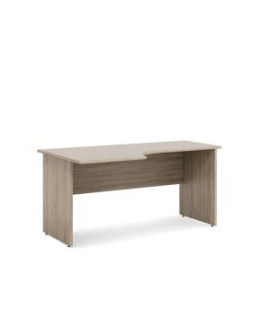Pracovný stôl ľavý BASIC, 160x76x90cm, dub Sonoma 
