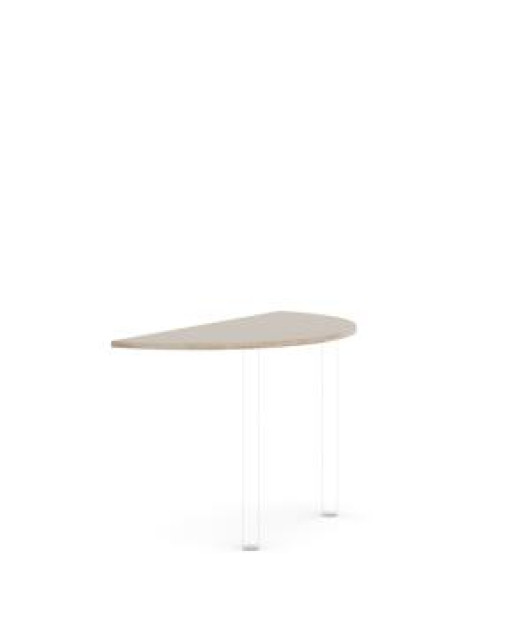 Doplnkový stôl bez nohy BASIC, 120x2,2x60cm, dub Sonoma 