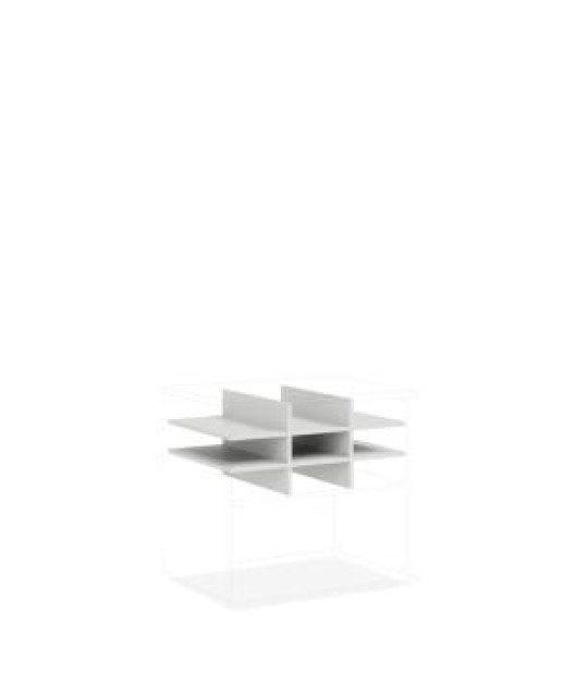 Priehradka do niky BASIC, 77x34x52cm, biela 