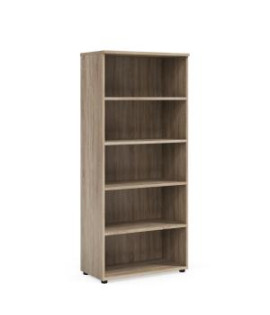 Policová skriňa BASIC, otvorená, 80x40x182,1cm, dub Sonoma 
