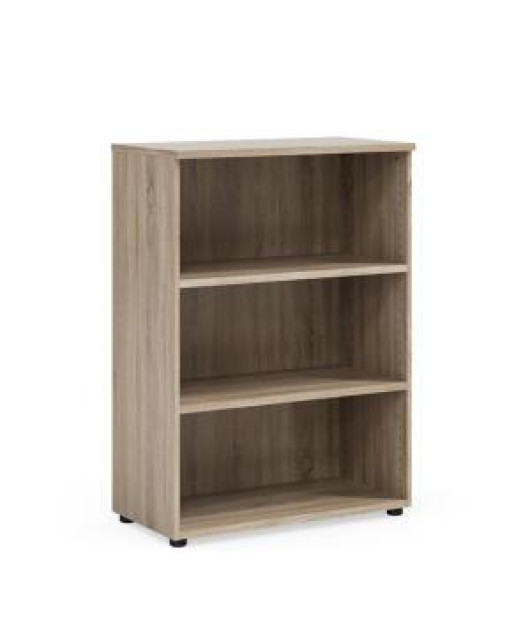 Policová skriňa BASIC, otvorená, 80x40x111,7cm, dub Sonoma 