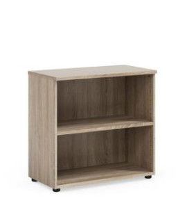 Policová skriňa BASIC, otvorená, 80x40x76,5cm, dub Sonoma 