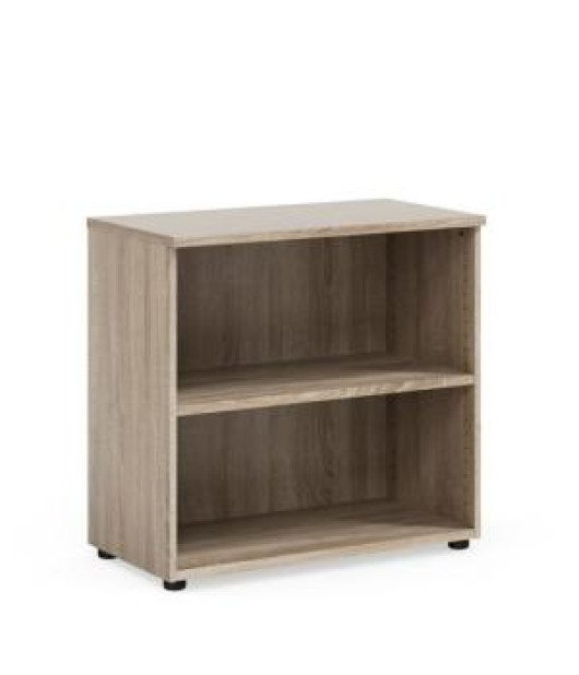 Policová skriňa BASIC, otvorená, 80x40x76,5cm, dub Sonoma 