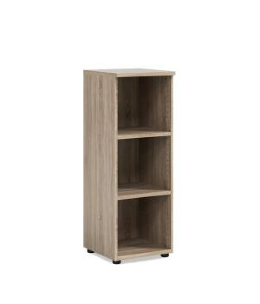 Policová skriňa BASIC, otvorená, 40x40x111,7cm, dub Sonoma 