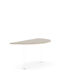 Doplnkový stôl bez nohy BASIC, 160x2,2x80cm, dub Sonoma 