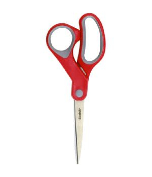 Nožnice Scotch Comfort 20cm červené, 1 v balení 