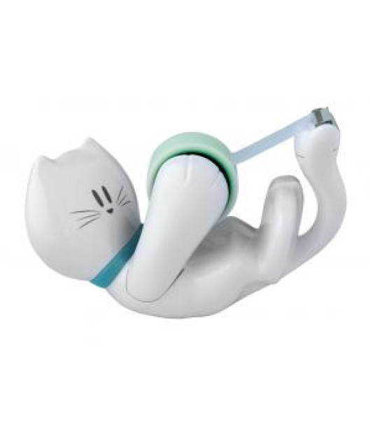 Dispenzor s páskou Scotch Kitty+1 balenie Scotch Magic, 19 mm × 8,89 m, 1 rolka 