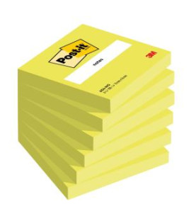 Samolepiaci bloček Post-it 76x76 zelený 6 x 100 lístkov 