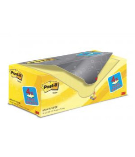 Samolepiaci bloček Post-it 76x76 žlté 20x100l 