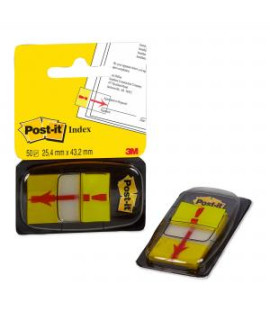 Záložky Post-it Index široké 25,4x43,2 ’výkričník’ 