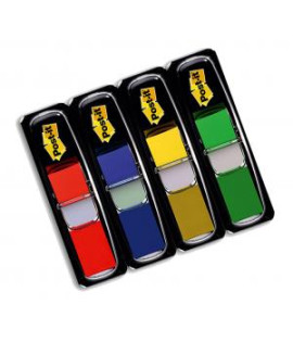 Post-it index úzky, klasické farby, 12,5x43 mm, zvýhodnené balenie 4+2 