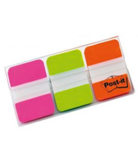 Post-it index extra silný neónové farby 25 x 38 mm 