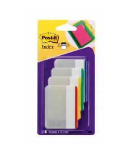 Post-it index silný široký klasické farby 50,8 x 38 mm 