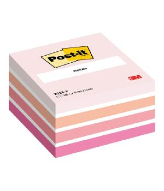 Samolepiaci bloček Post-it 76x76 ružová 