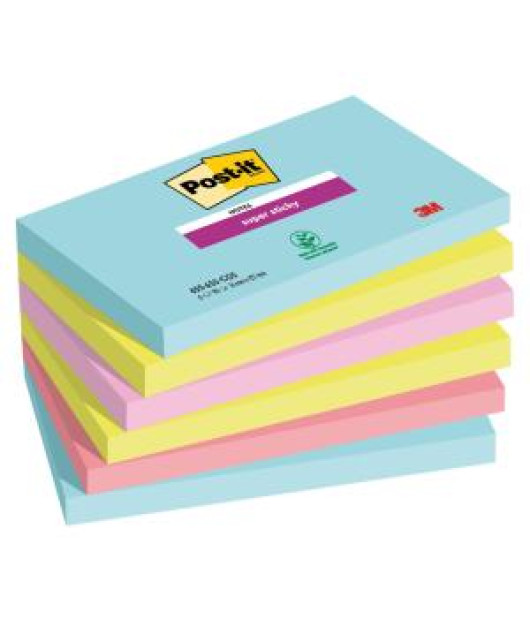 Samolepiaci bloček Post-it Super Sticky COSMIC 76x127mm 