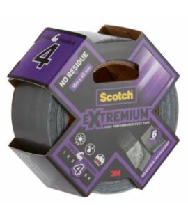 Opravná páska Scotch, Extremium, NO RESIDUE, vysokovýkonná, 48mm x 18,2m Vysokoúčinná lepiaca páska Scotch® Extremium™ NO RESIDUE typu duct