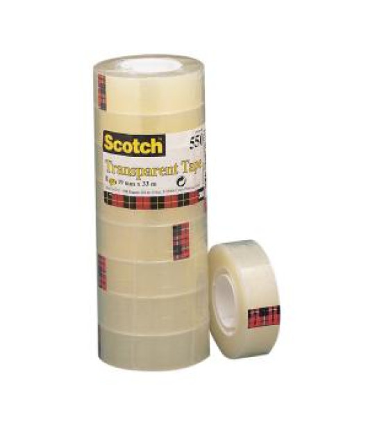 Lepiaca páska Scotch 550 19 mm x 33 m 8ks 