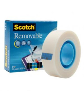 Lepiaca páska Scotch Removable odnímateľná 19 mm x 33 m 