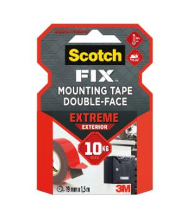 Montážna páska Scotch do exteriéru, superodolná, 19 mm x 1,5 m 