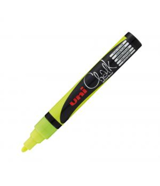 Kriedový popisovač PWE-5M fluor žltý 