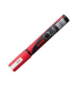 Kriedový popisovač PWE-5M fluor červený 