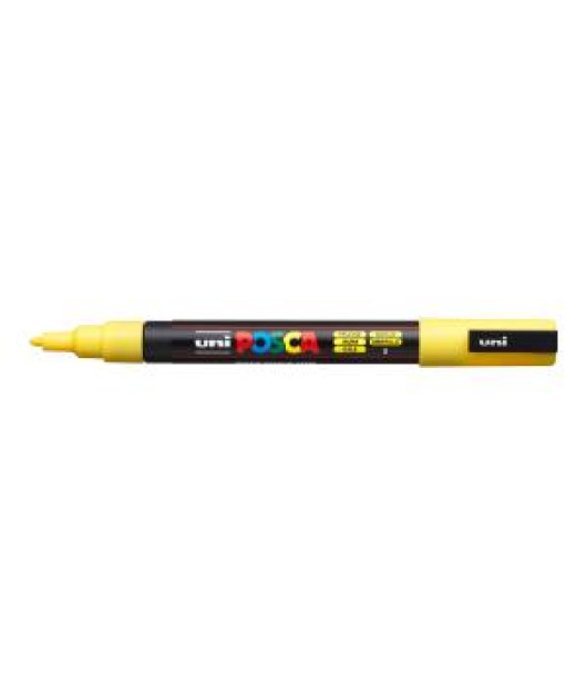 Popisovač uni POSCA PC-3M žltý 